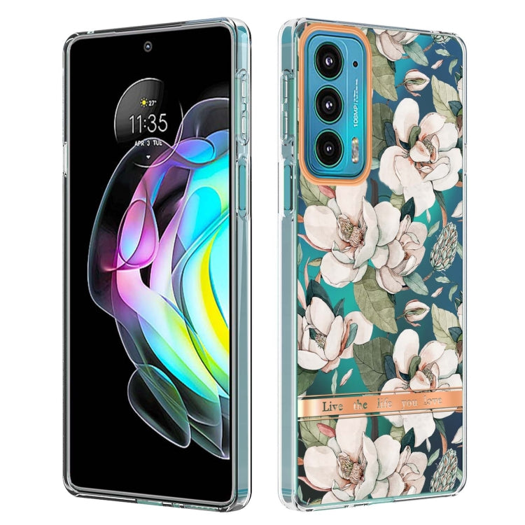 Flowers and Plants Series IMD TPU Phone Case For Motorola Edge 20