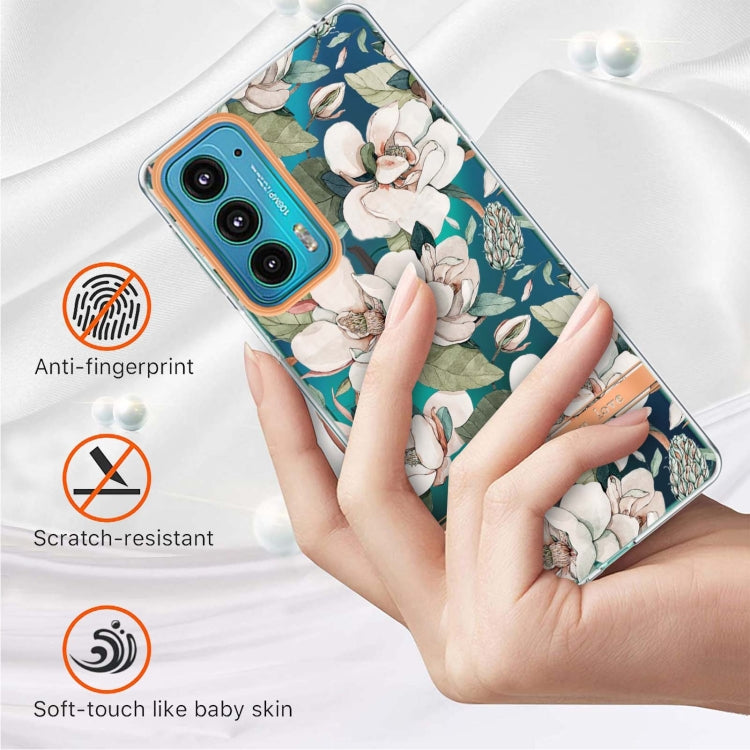 Flowers and Plants Series IMD TPU Phone Case For Motorola Edge 20