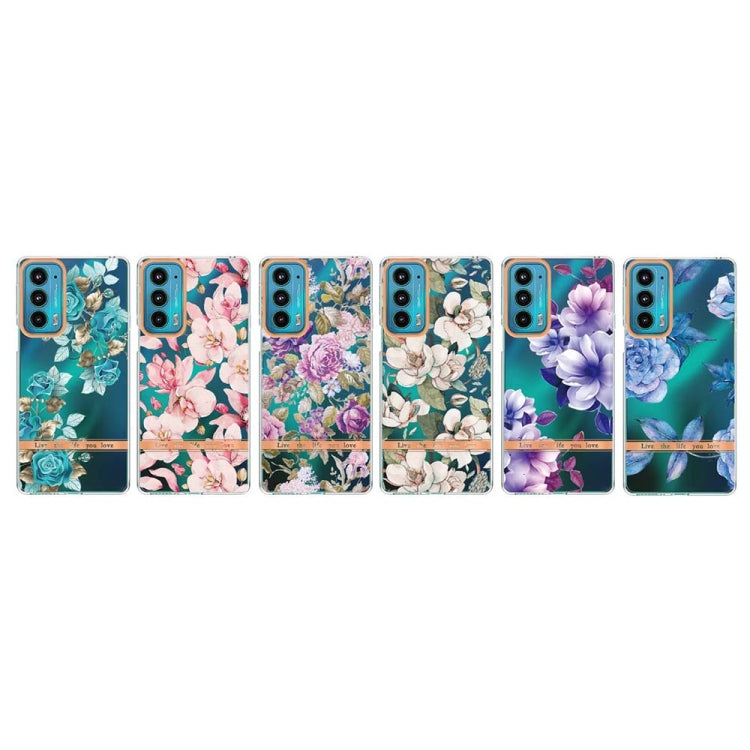 Flowers and Plants Series IMD TPU Phone Case For Motorola Edge 20