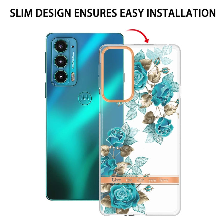 Flowers and Plants Series IMD TPU Phone Case For Motorola Edge 20