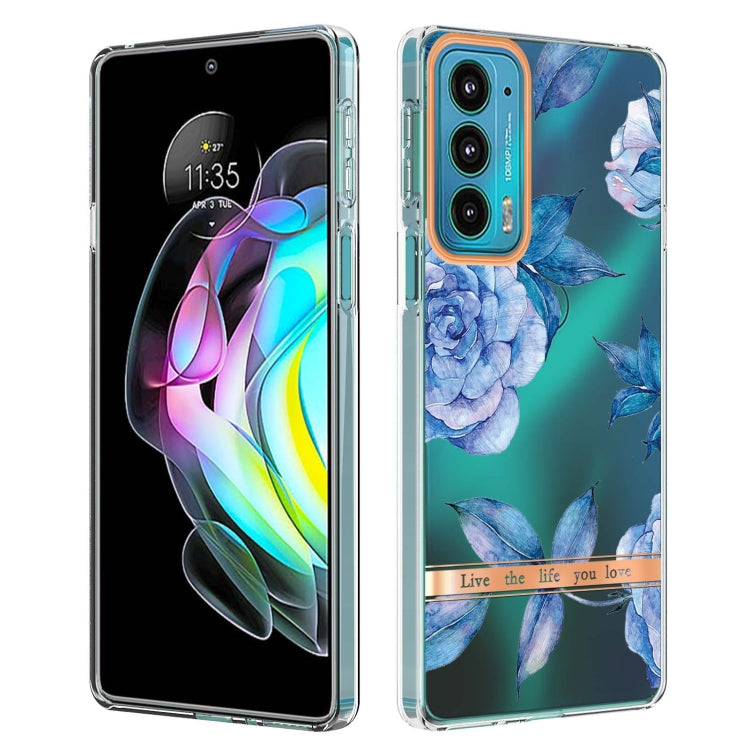 Flowers and Plants Series IMD TPU Phone Case For Motorola Edge 20