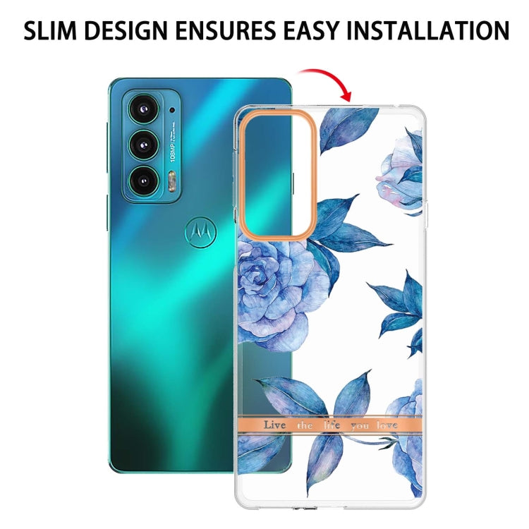 Flowers and Plants Series IMD TPU Phone Case For Motorola Edge 20