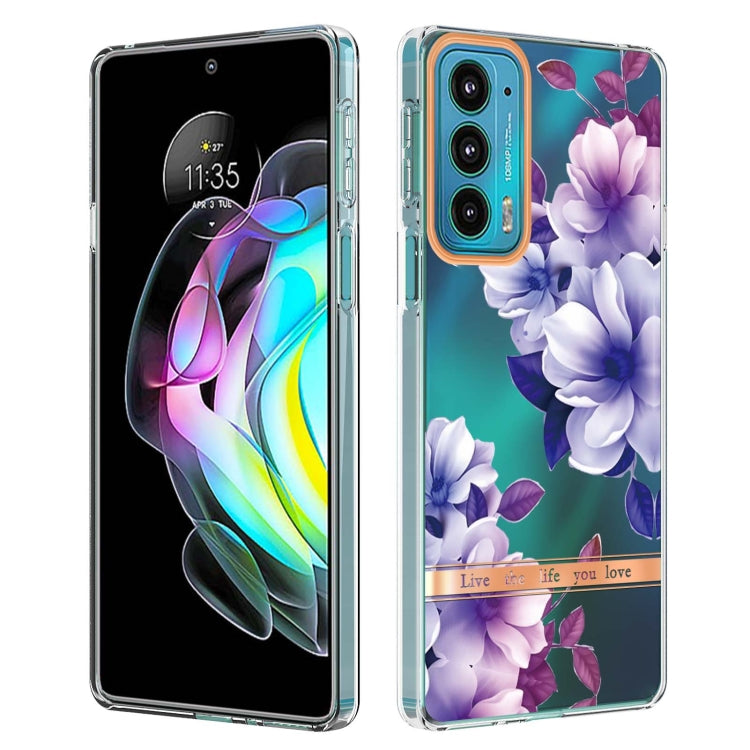Flowers and Plants Series IMD TPU Phone Case For Motorola Edge 20