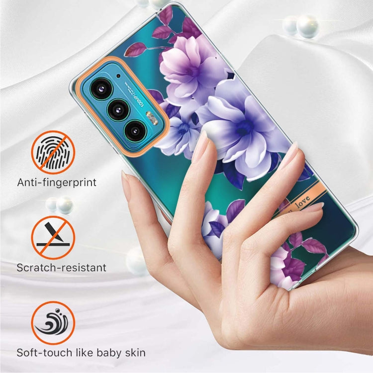 Flowers and Plants Series IMD TPU Phone Case For Motorola Edge 20