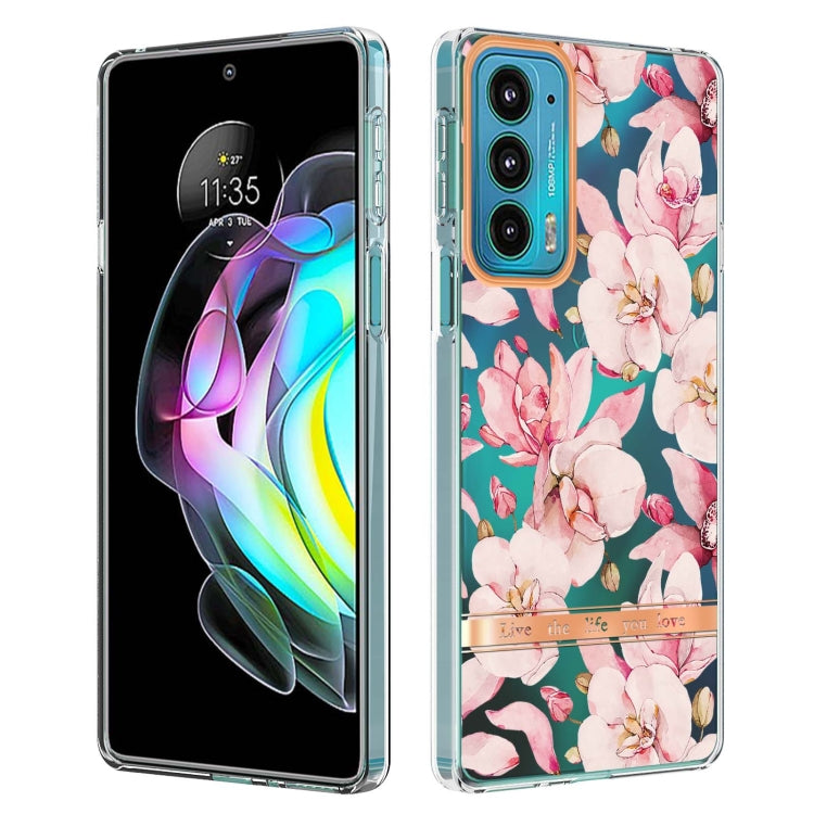Flowers and Plants Series IMD TPU Phone Case For Motorola Edge 20
