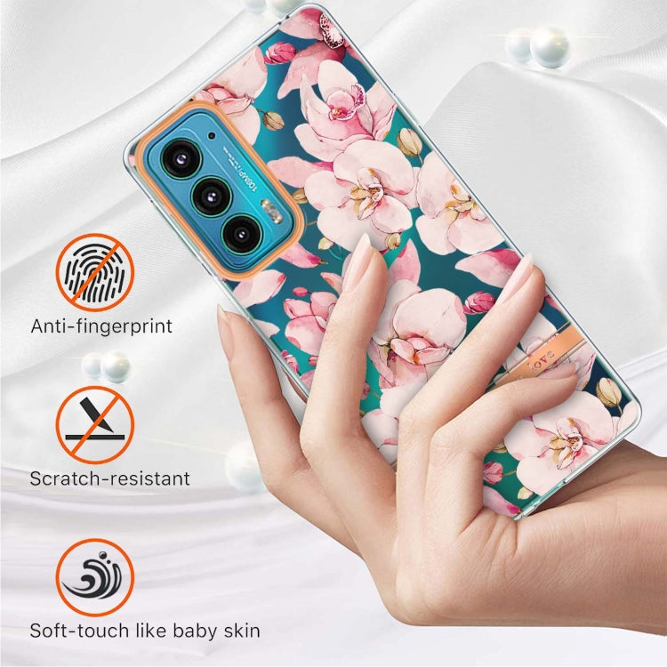 Flowers and Plants Series IMD TPU Phone Case For Motorola Edge 20