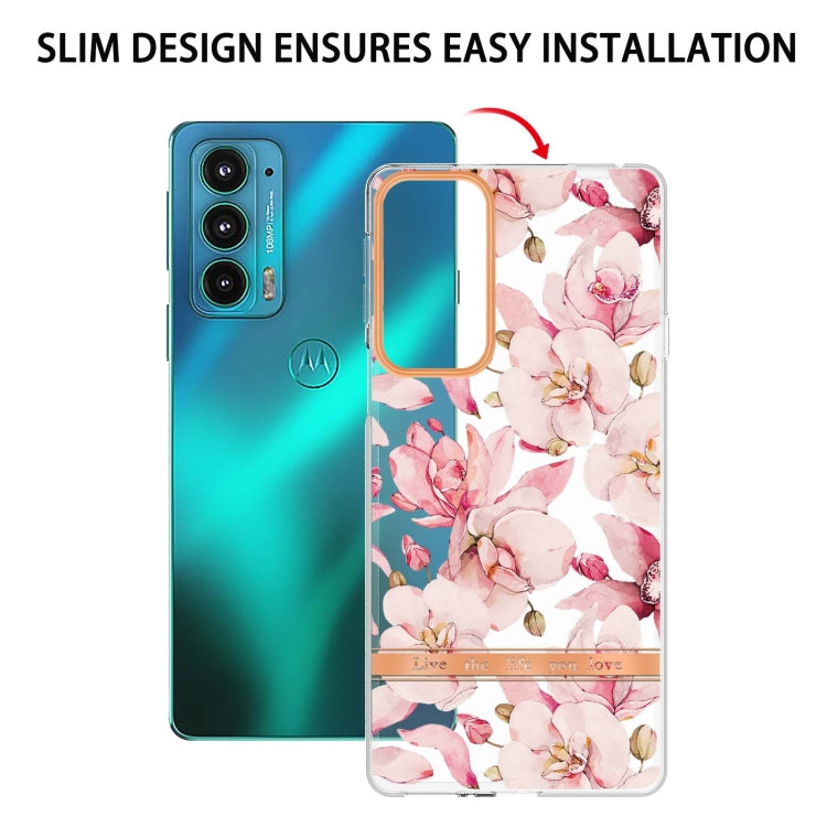 Flowers and Plants Series IMD TPU Phone Case For Motorola Edge 20
