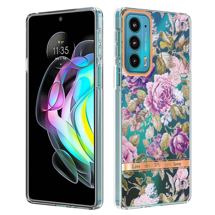 Flowers and Plants Series IMD TPU Phone Case For Motorola Edge 20