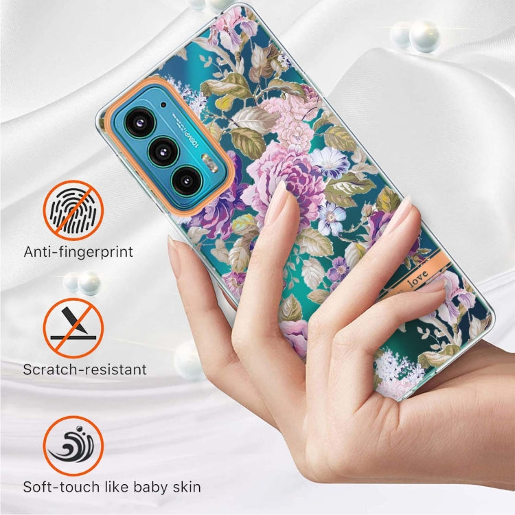 Flowers and Plants Series IMD TPU Phone Case For Motorola Edge 20