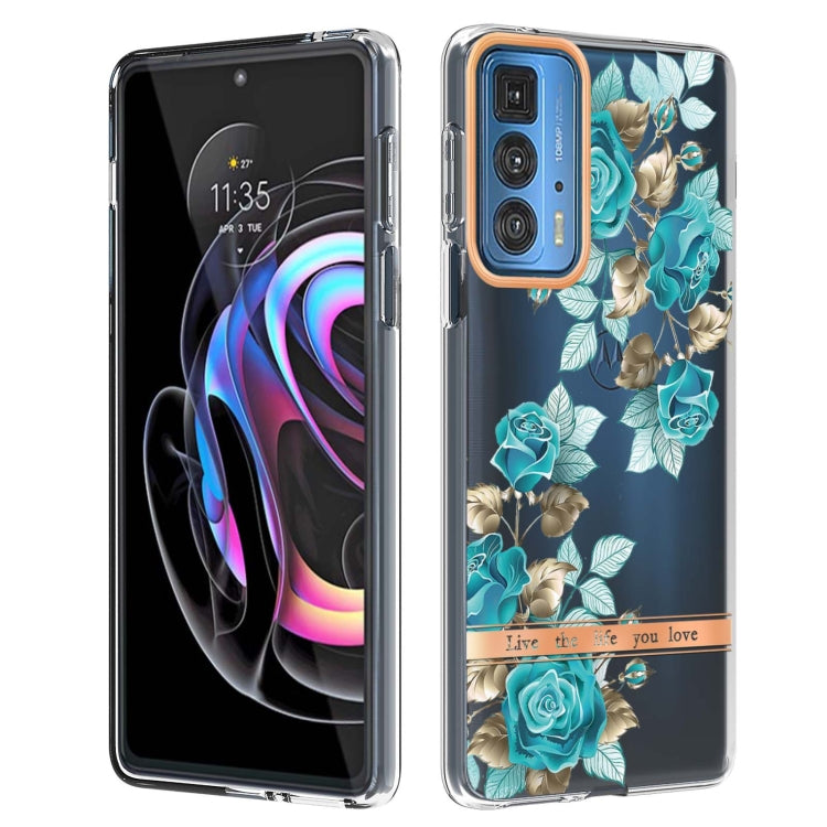 Flowers and Plants Series IMD TPU Phone Case For Motorola Edge 20 Pro