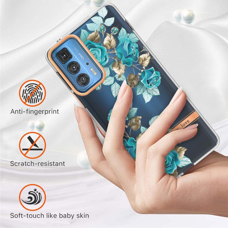 Flowers and Plants Series IMD TPU Phone Case For Motorola Edge 20 Pro