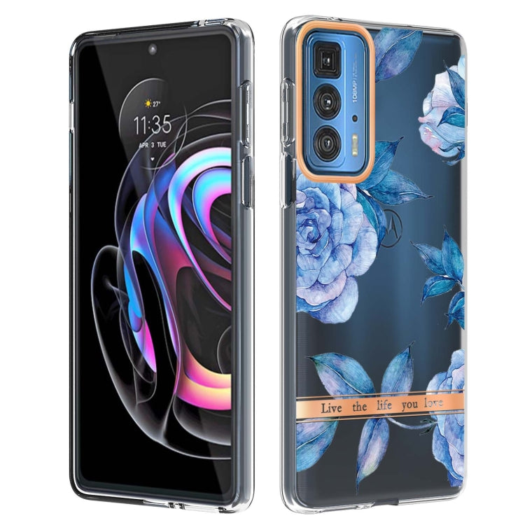 Flowers and Plants Series IMD TPU Phone Case For Motorola Edge 20 Pro