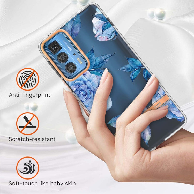 Flowers and Plants Series IMD TPU Phone Case For Motorola Edge 20 Pro