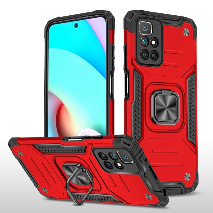 For Xiaomi Redmi 10 Magnetic Armor TPU + PC Phone Case