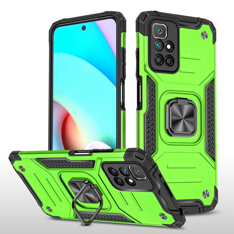 For Xiaomi Redmi 10 Magnetic Armor TPU + PC Phone Case