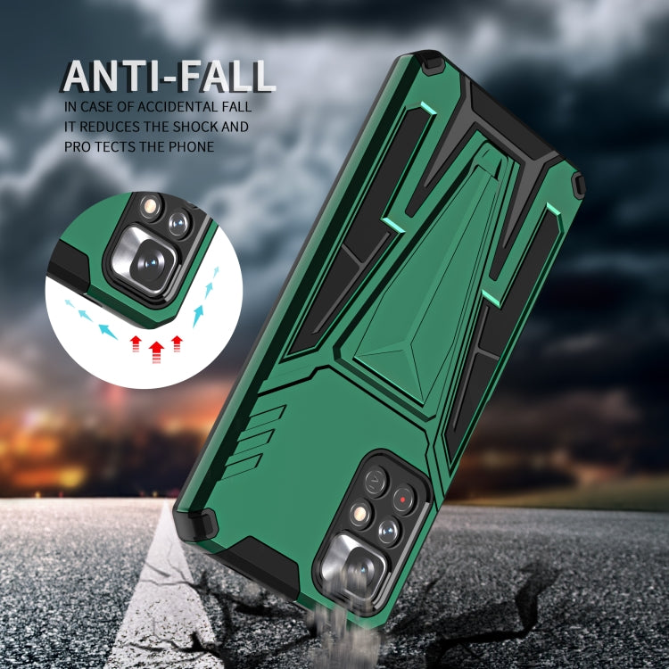 For Xiaomi Redmi Note 11/Poco M4 Pro 5G Super V Armor PC + TPU Phone Case