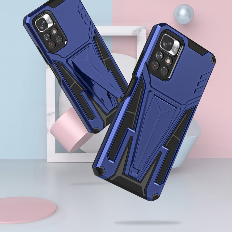 For Xiaomi Redmi Note 11/Poco M4 Pro 5G Super V Armor PC + TPU Phone Case