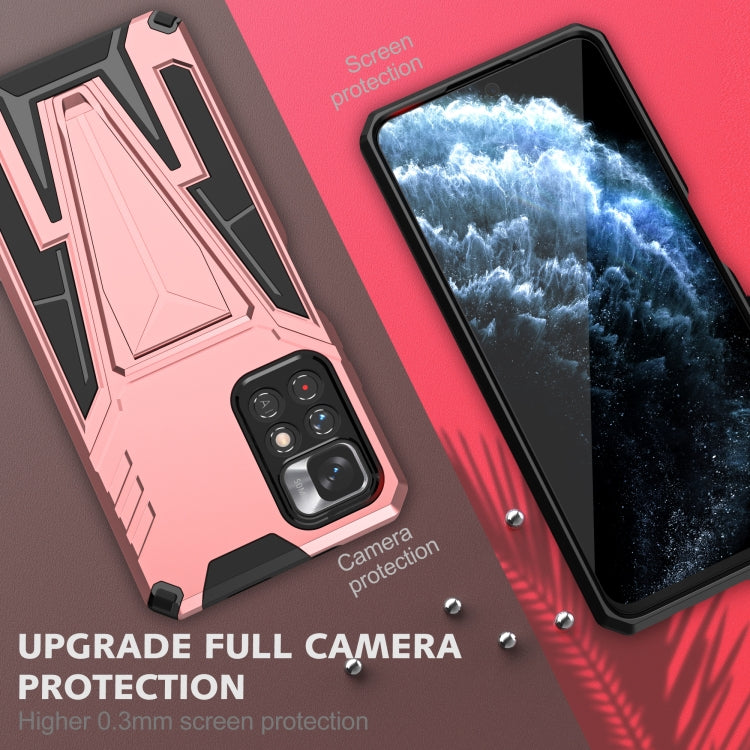 For Xiaomi Redmi Note 11/Poco M4 Pro 5G Super V Armor PC + TPU Phone Case