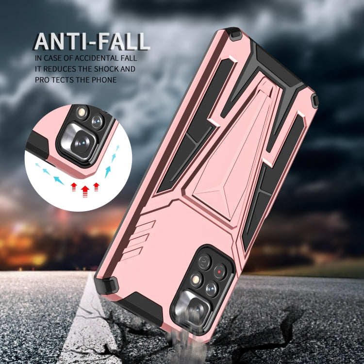 For Xiaomi Redmi Note 11/Poco M4 Pro 5G Super V Armor PC + TPU Phone Case