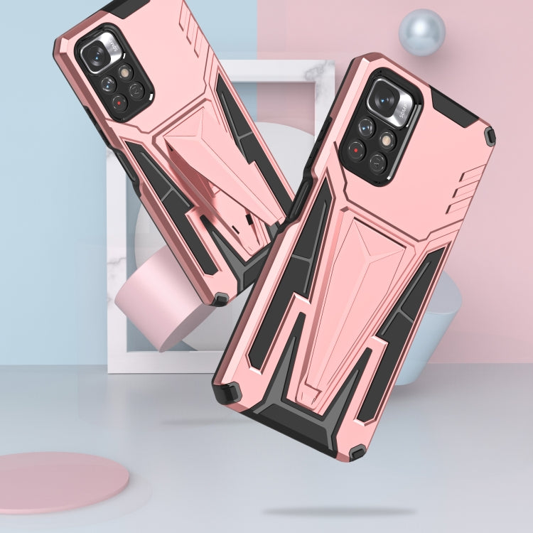 For Xiaomi Redmi Note 11/Poco M4 Pro 5G Super V Armor PC + TPU Phone Case