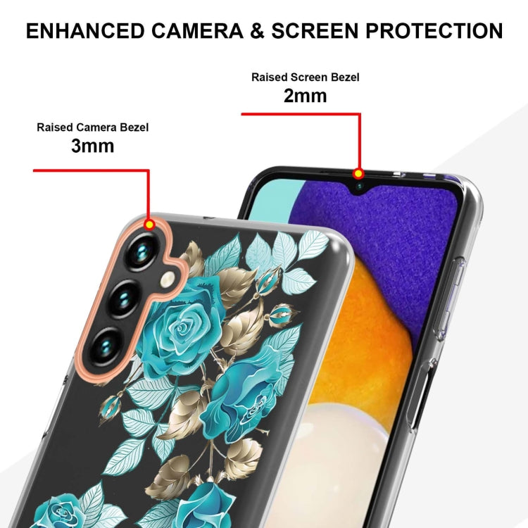 For Samsung Galaxy A13 Flowers and Plants Series IMD TPU Phone Case