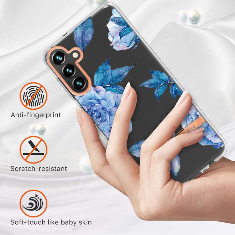 For Samsung Galaxy A13 Flowers and Plants Series IMD TPU Phone Case