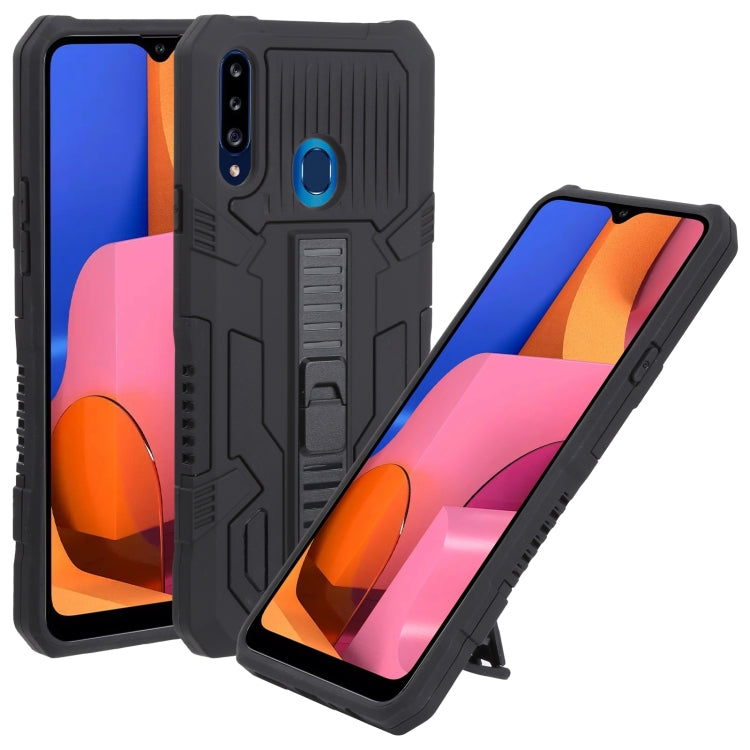 For Samsung Galaxy A20s All Inclusive Double-color TPU + PC Phone Case