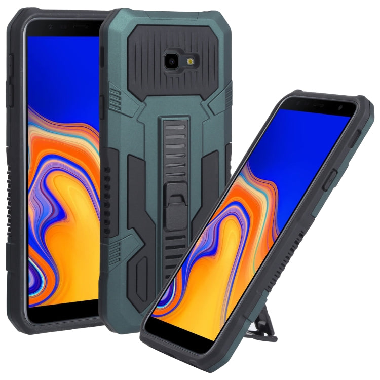 For Samsung Galaxy J4+ / J4 Prime All Inclusive Double-color TPU + PC Phone Case