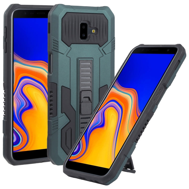 For Samsung Galaxy J6+ / J6 Prime All Inclusive Double-color TPU + PC Phone Case