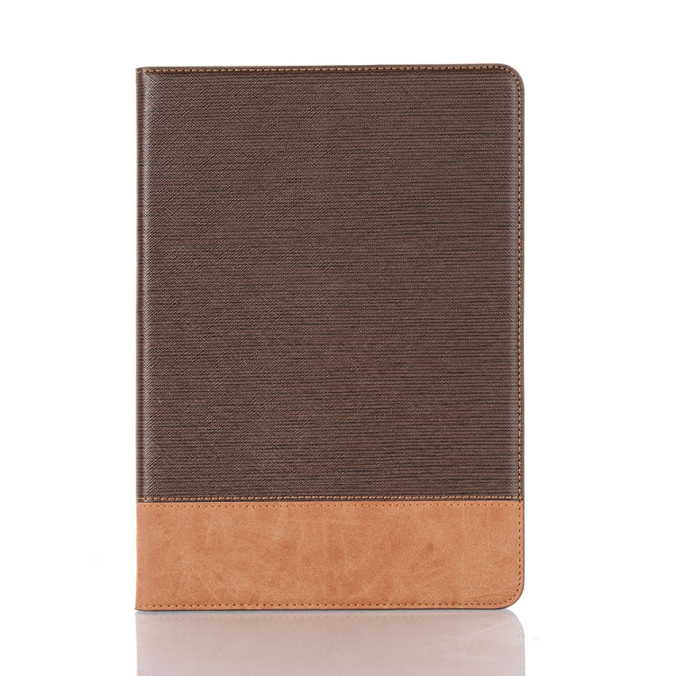 For iPad 10.2 / 10.5 Cross Texture Horizontal Flip PU Leather Case with Holder & Card Slots & Wallet
