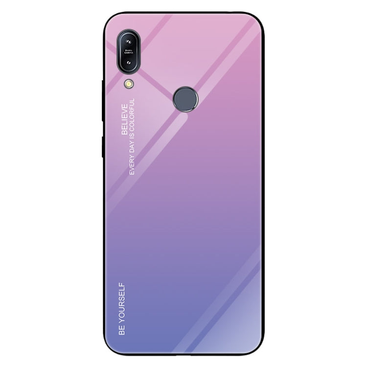 For Asus Zenfone Max Pro M1 ZB601KL Gradient Color Glass Case