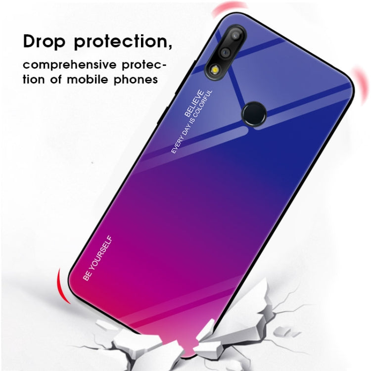 For Asus Zenfone Max Pro M1 ZB601KL Gradient Color Glass Case