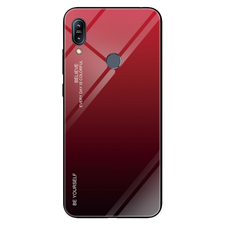 For Asus Zenfone Max Pro M1 ZB601KL Gradient Color Glass Case