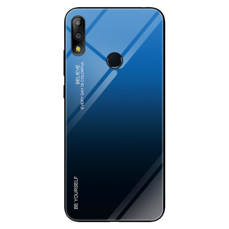 For Asus Zenfone Max Pro M2 ZB631KL Gradient Color Glass Case
