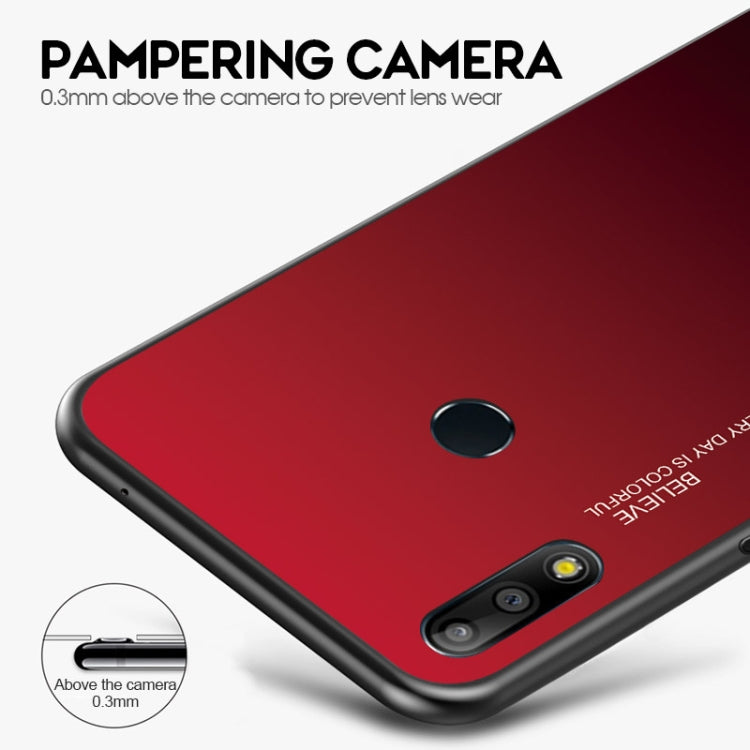 For Asus Zenfone Max Pro M2 ZB631KL Gradient Color Glass Case