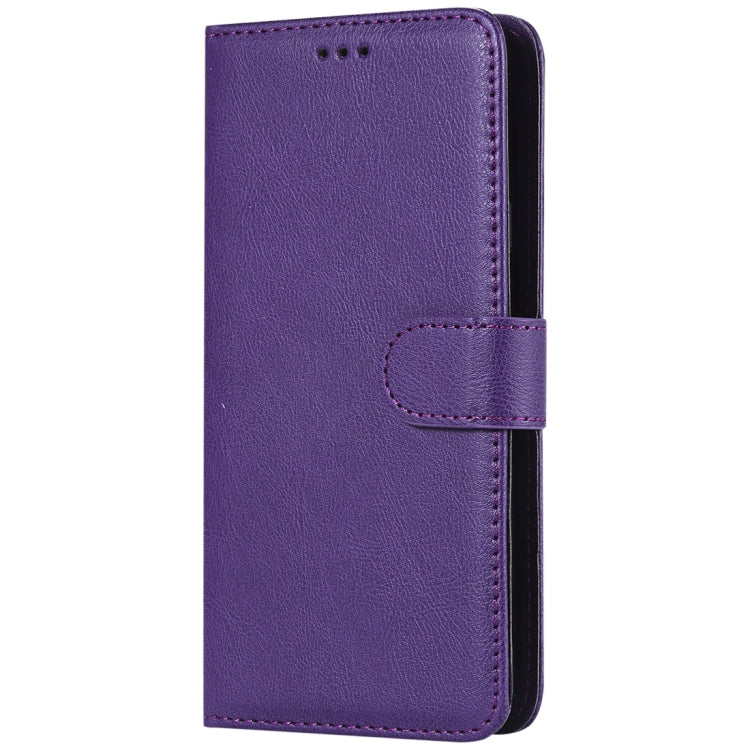 For LG G7 ThinQ Solid Color Horizontal Flip Protective Case with Holder & Card Slots & Wallet & Photo Frame & Lanyard
