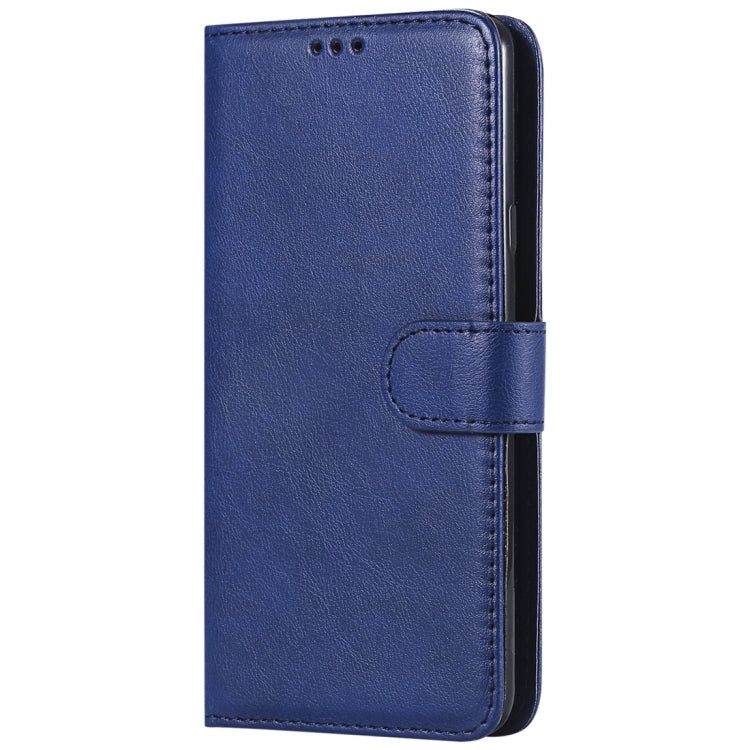 For LG G7 ThinQ Solid Color Horizontal Flip Protective Case with Holder & Card Slots & Wallet & Photo Frame & Lanyard