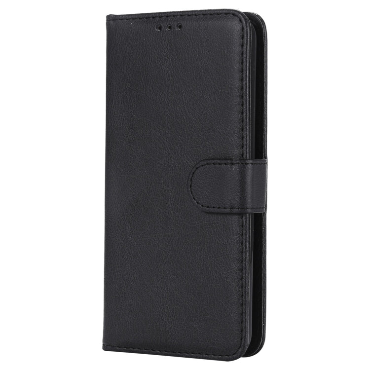 For LG G8 ThinQ Solid Color Horizontal Flip Protective Case with Holder & Card Slots & Wallet & Photo Frame & Lanyard