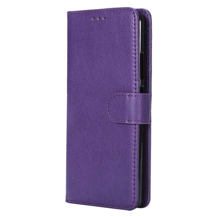 For Huawei Mate 10 Pro Solid Color Horizontal Flip Protective Case with Holder & Card Slots & Wallet & Photo Frame & Lanyard