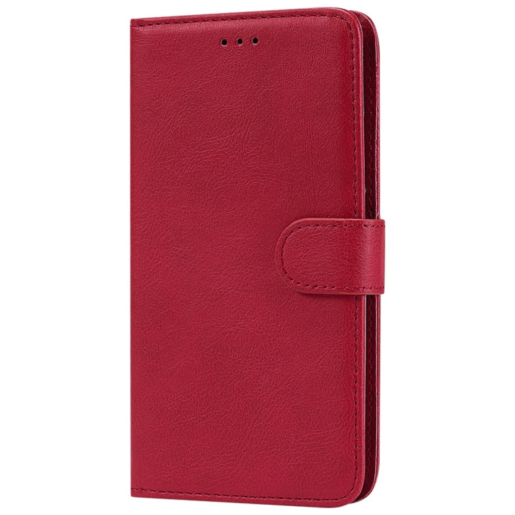 For Huawei Mate 10 Solid Color Horizontal Flip Protective Case with Holder & Card Slots & Wallet & Photo Frame & Lanyard