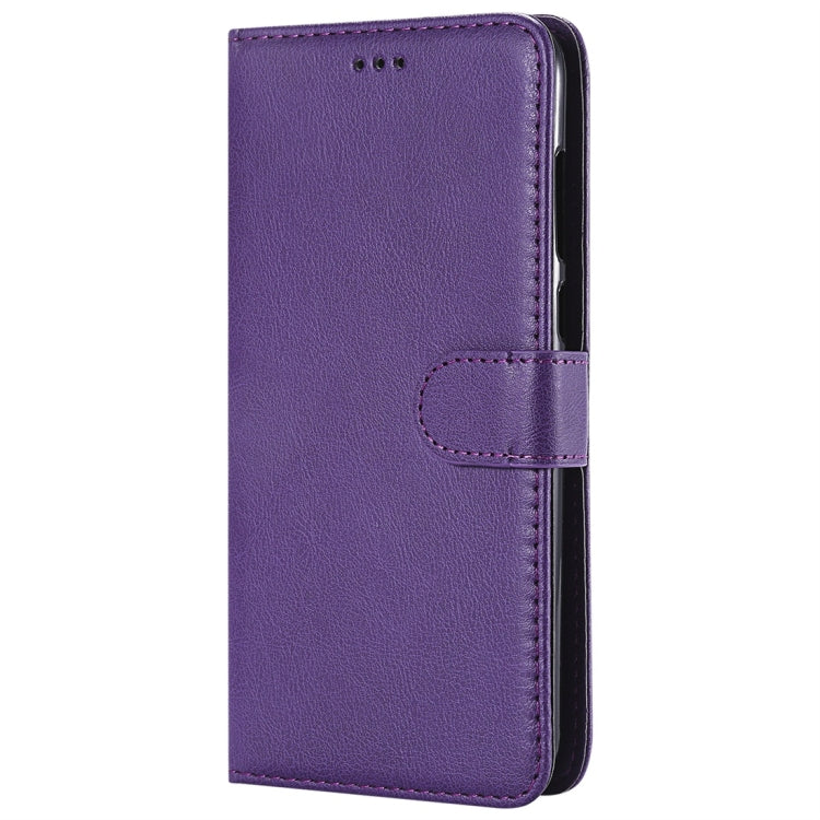 For Huawei Mate 10 Lite Solid Color Horizontal Flip Protective Case with Holder & Card Slots & Wallet & Photo Frame & Lanyard