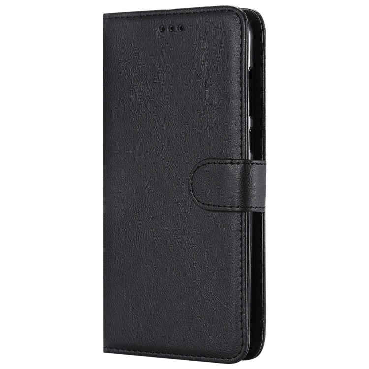 For Huawei Mate 10 Lite Solid Color Horizontal Flip Protective Case with Holder & Card Slots & Wallet & Photo Frame & Lanyard