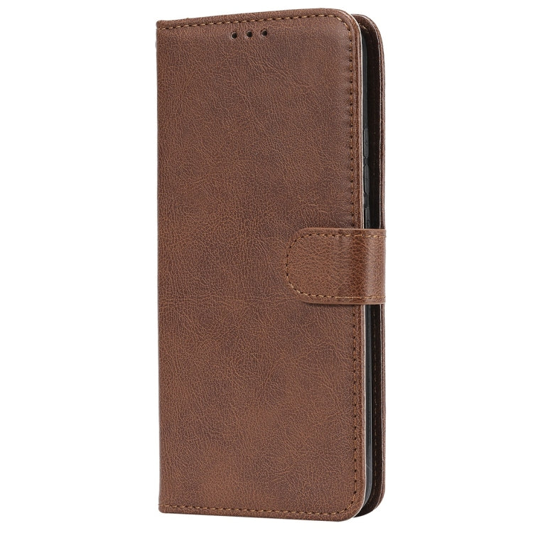 For Huawei Mate 20 Lite Solid Color Horizontal Flip Protective Case with Holder & Card Slots & Wallet & Photo Frame & Lanyard