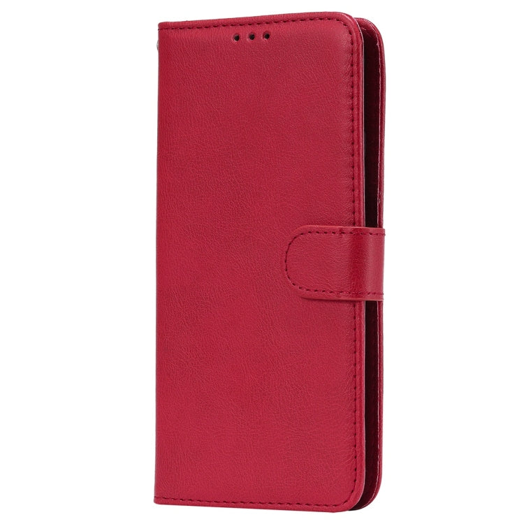 For Huawei Mate 20 Lite Solid Color Horizontal Flip Protective Case with Holder & Card Slots & Wallet & Photo Frame & Lanyard
