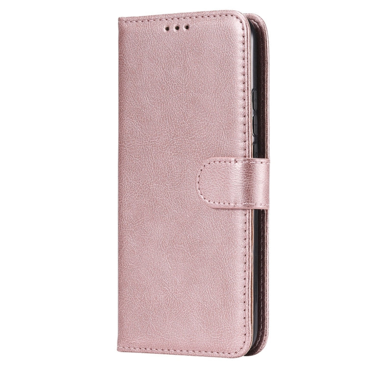 For Huawei Mate 20 Lite Solid Color Horizontal Flip Protective Case with Holder & Card Slots & Wallet & Photo Frame & Lanyard