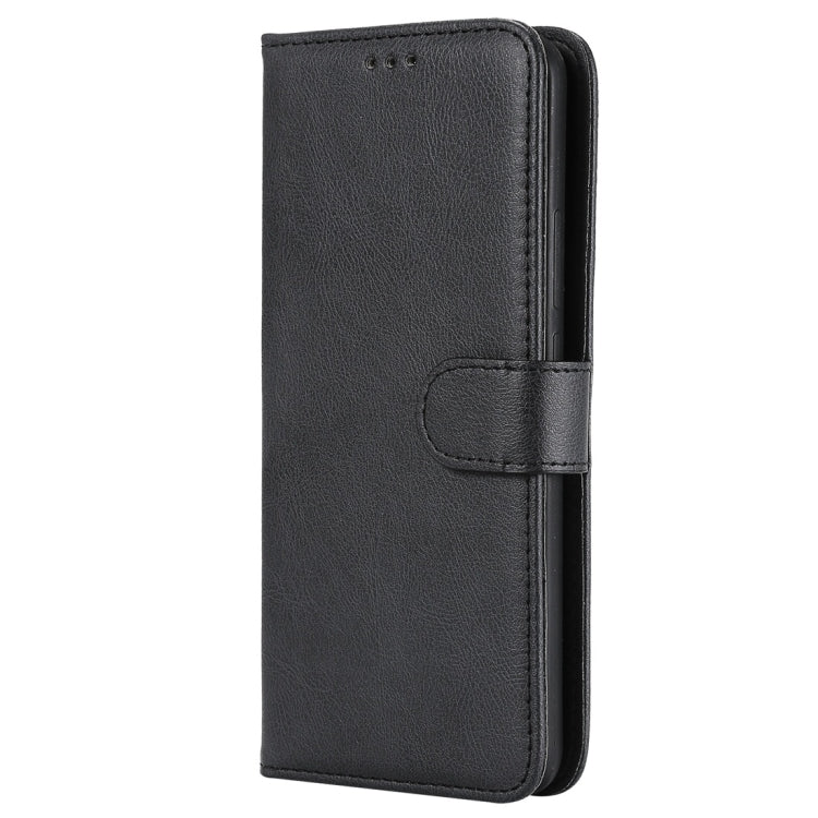 For Huawei Mate 20 Pro Solid Color Horizontal Flip Protective Case with Holder & Card Slots & Wallet & Photo Frame & Lanyard