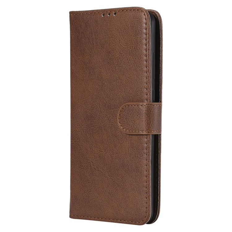 For Huawei Mate 20 Solid Color Horizontal Flip Protective Case with Holder & Card Slots & Wallet & Photo Frame & Lanyard