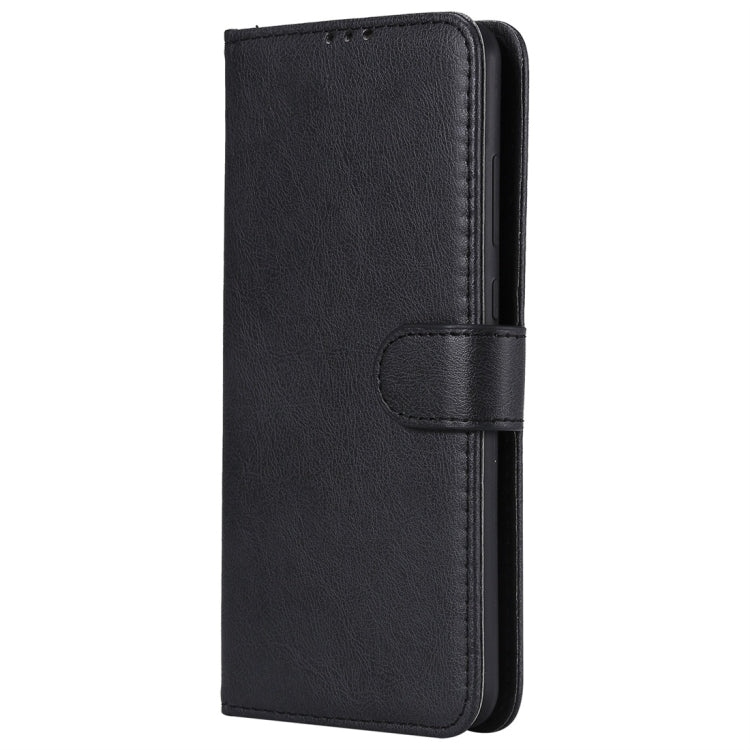 For Huawei Mate 20 Solid Color Horizontal Flip Protective Case with Holder & Card Slots & Wallet & Photo Frame & Lanyard