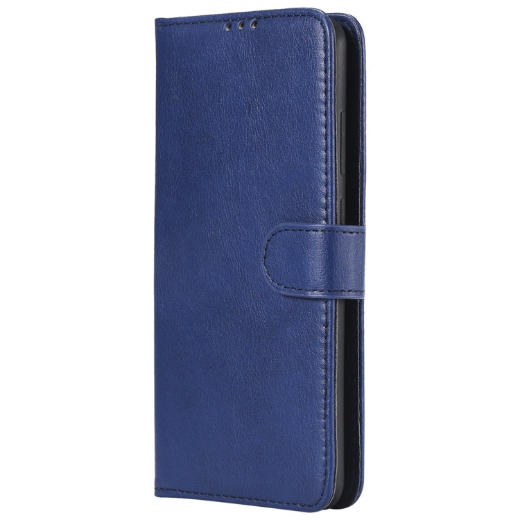 For Huawei Mate 20 Solid Color Horizontal Flip Protective Case with Holder & Card Slots & Wallet & Photo Frame & Lanyard