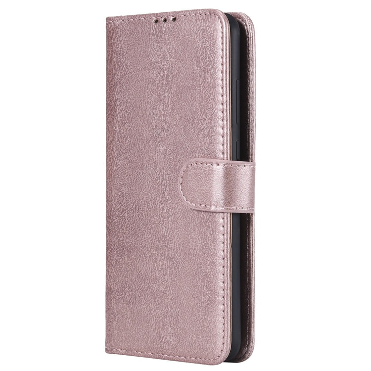 For Huawei Mate 20 Solid Color Horizontal Flip Protective Case with Holder & Card Slots & Wallet & Photo Frame & Lanyard